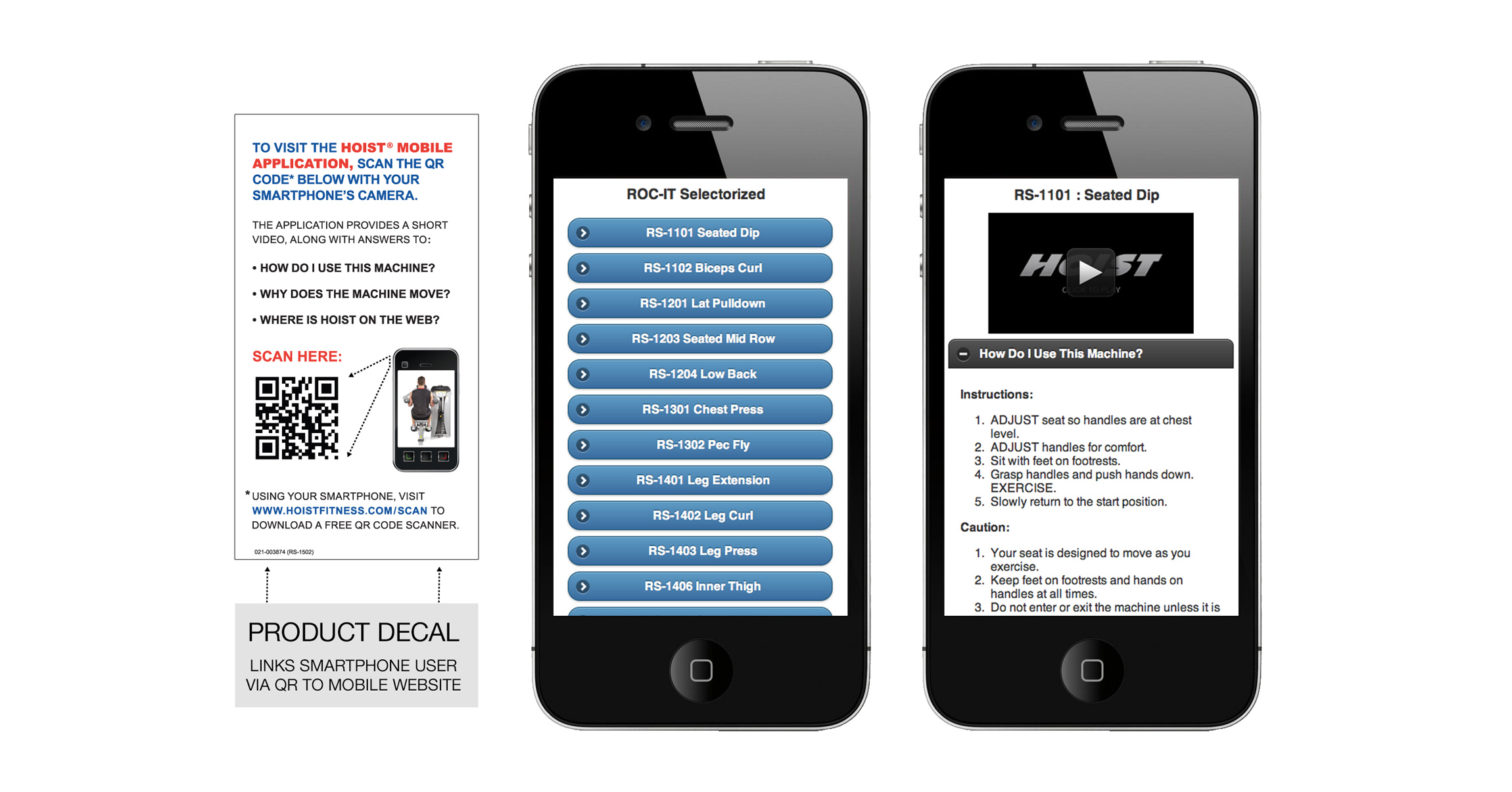 QR Instructional Microsite