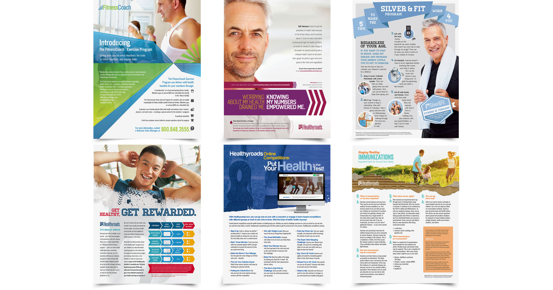 Various Wellness Flyers