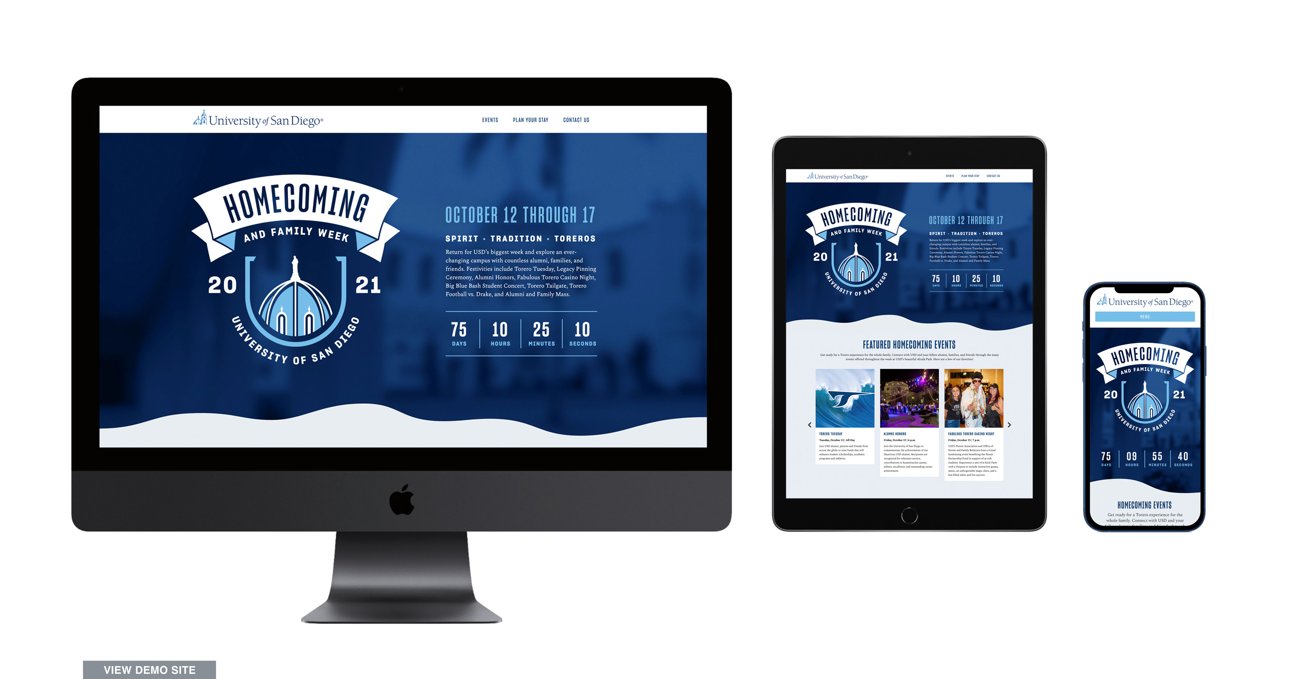 Event Microsites