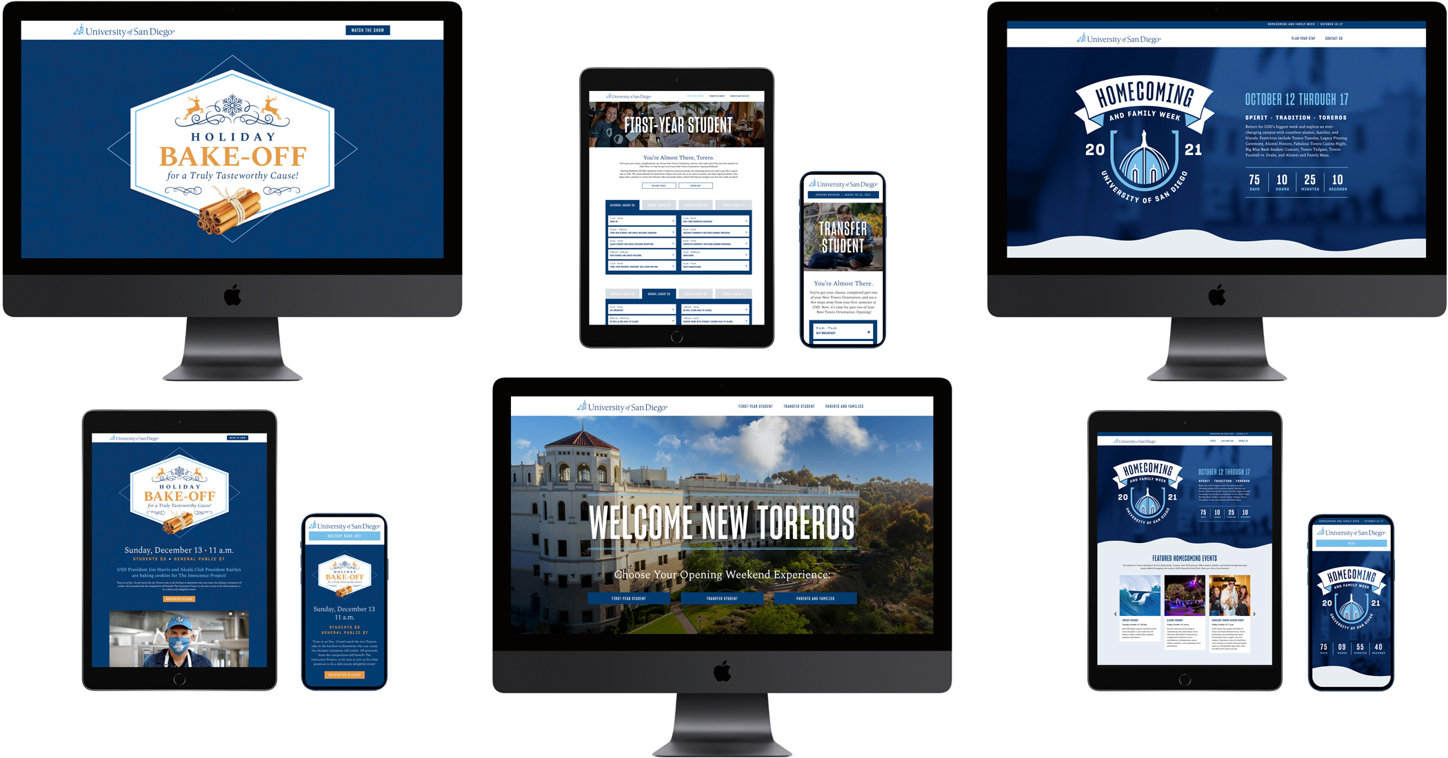 University Microsites